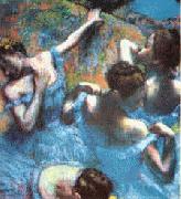 Edgar Degas Danseuses Bleues USA oil painting artist